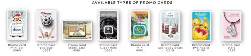 Promo Card reklámcsoki