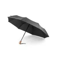 RIVER. rPET összecsukható esernyő Fekete