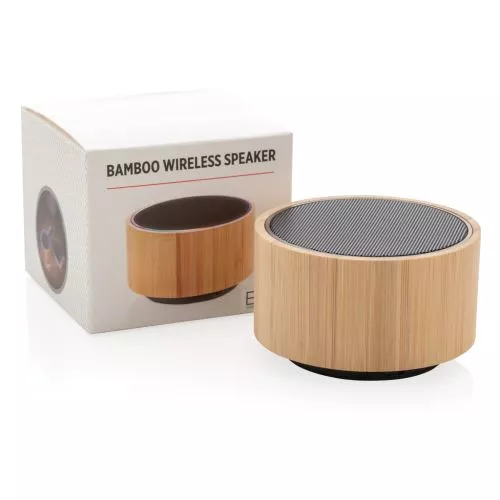 Bambusz vezeték nélküli hangszóró