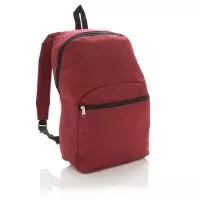 Basic kéttónusú hátizsák Piros