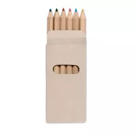 ABIGAIL 6 színes ceruza kartondobozban