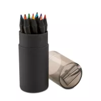 BLOCKY Fekete színes ceruzák