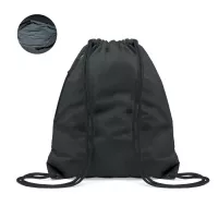 SHOOP BRIGHT Élénk színű húzózsinóros táska Fekete