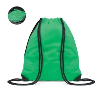 SHOOP BRIGHT Élénk színű húzózsinóros táska Zöld