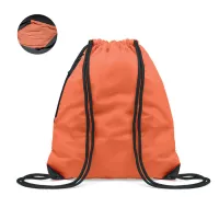 SHOOP BRIGHT Élénk színű húzózsinóros táska Narancssárga