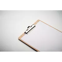 CLIPBO A4 bambusz csíptetős írótábla