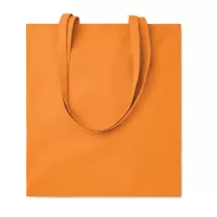 COTTONEL COLOUR ++ Pamut bevásárlótáska, 180 g Narancssárga