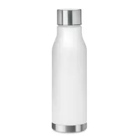 GLACIER RPET RPET palack, 600 ml Fehér