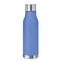 GLACIER RPET RPET palack, 600 ml közép kék