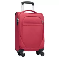 VOYAGE 600D RPET gurulós bőrönd Piros