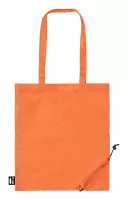 Berber összehajtható RPET bevásárlótáska Narancssárga