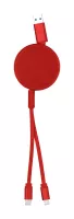 Freud USB töltőkábel Piros
