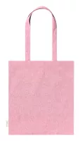 Rassel pamut bevásárlótáska Rózsaszín