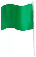 Rolof zászló Zöld