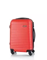 Rumax gurulós bőrönd Piros