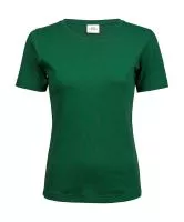 Ladies Interlock T-Shirt Forest Green