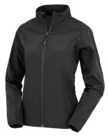 Women`s Recycled 2-Layer Printable Softshell Jkt