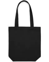 Baby Canvas Cotton Bag LH with Gusset Black