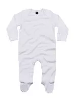 Baby Sleepsuit with Scratch Mitts Fehér