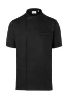 Chef`s Shirt Basic Short Sleeve Black