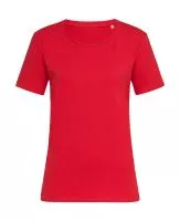 Claire Relaxed Crew Neck Scarlet Red