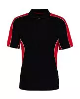 Classic Fit Cooltex® Contrast Polo Shirt Black/Red