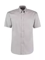 Classic Fit Premium Oxford Shirt SSL Silver Grey