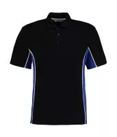 Classic Fit Track Polo Black/Royal/White