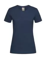 Classic-T Organic Fitted Women Navy