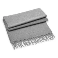 Classic Woven Scarf Heather Grey