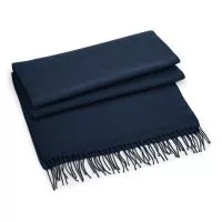 Classic Woven Scarf French Navy