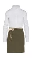 CORSICA - Cord Bistro Apron with Pocket Olive