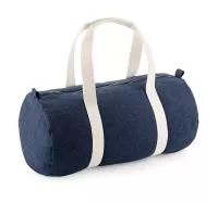 Denim Barrel Bag Denim Blue
