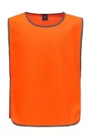 Fluo Reflective Border Tabard Fluo Orange