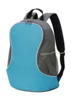 Fuji Basic Backpack Light Blue/Dark Grey