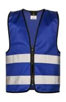 Functional Zipper Vest for Kids "Aalborg" Royal Blue