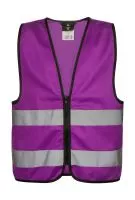Functional Zipper Vest for Kids "Aalborg" Violet