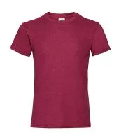 Girls Valueweight T Heather Red