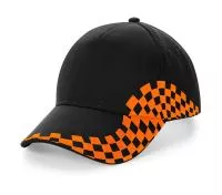 Grand Prix Cap Black/Orange