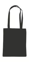 Guildford Cotton Shopper/Tote Shoulder Bag Black