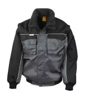 Heavy Duty Jacket Grey/Black