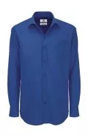 Heritage LSL/men Poplin Shirt Blue Chip