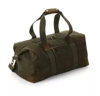 Heritage Waxed Canvas Holdall Olive Green