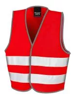 Junior Enhanced Visibility Vest Piros