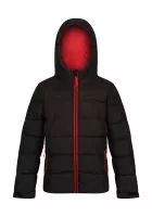 Junior Scholar Thermal Jacket Black/Classic Red