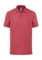 Kids 65/35 Polo Heather Red