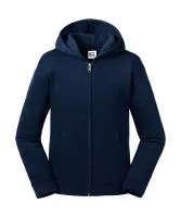 Kids` Authentic Zipped Hood Sweat French Navy