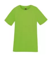 Kids Performance T Lime Green