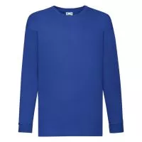 Kids Valueweight Long Sleeve T Royal