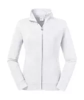 Ladies` Authentic Sweat Jacket Fehér